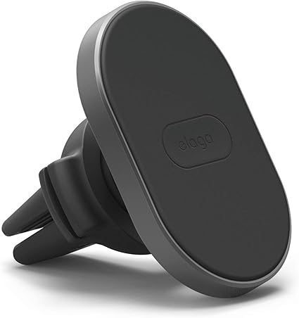 Amazon Co Jp Elago アルミ 車載ホルダー スマホ 超強力 マグネット 式 エアコン 吹き出し口 取付 車載スマホホルダー マグネットプレート 2枚 Hexa Magnetic Car Mount Iphone Xs Max Xr Xs 4インチ 6 5インチ 各種対応 ダークグレー 車 バイク