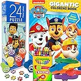 Paw Patrol 5 in 1 Coloring and Activity Play Set with Coloring Book, Puzzle, Stamper , Crayons and Bracelets