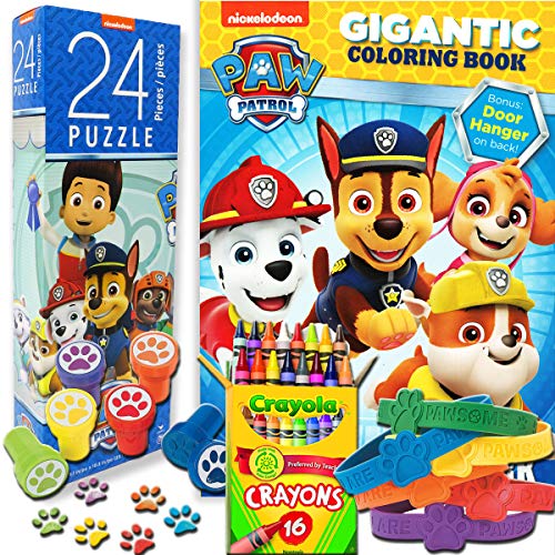 Paw Patrol Toys Paw Patrol 5 In 1 Coloring And Activity Play Set With ...
