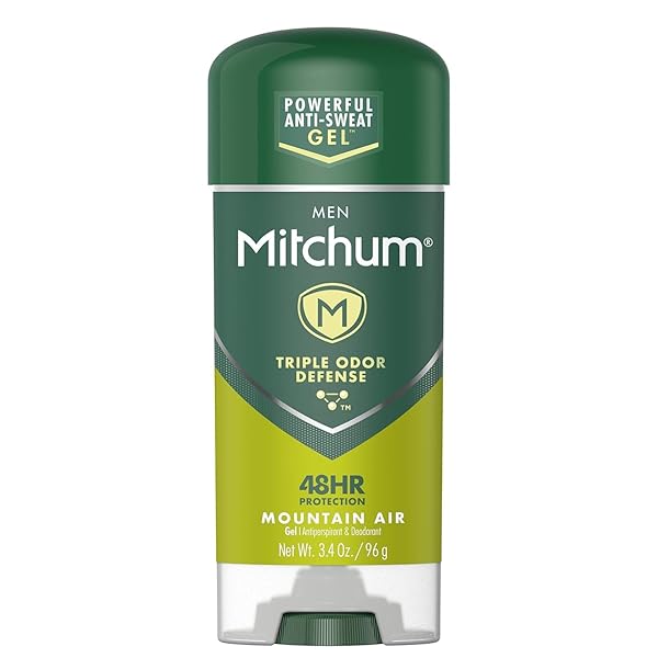 MITCHUM ADVANCED GEL ANTI-PERSPIRANT & DEODORANT, MOUNTAIN AIR 3.4 OZ