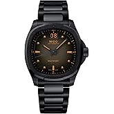 MIDO Multifort TV Big Date - Swiss Automatic Watch for Men - 40mm Case with Transparent Caseback