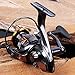 Sougayilang Fishing Reel, Light Smooth Bass Gear Spinning Casting Left Right Saltwater Freshwater Fishing Reels-WQ2000