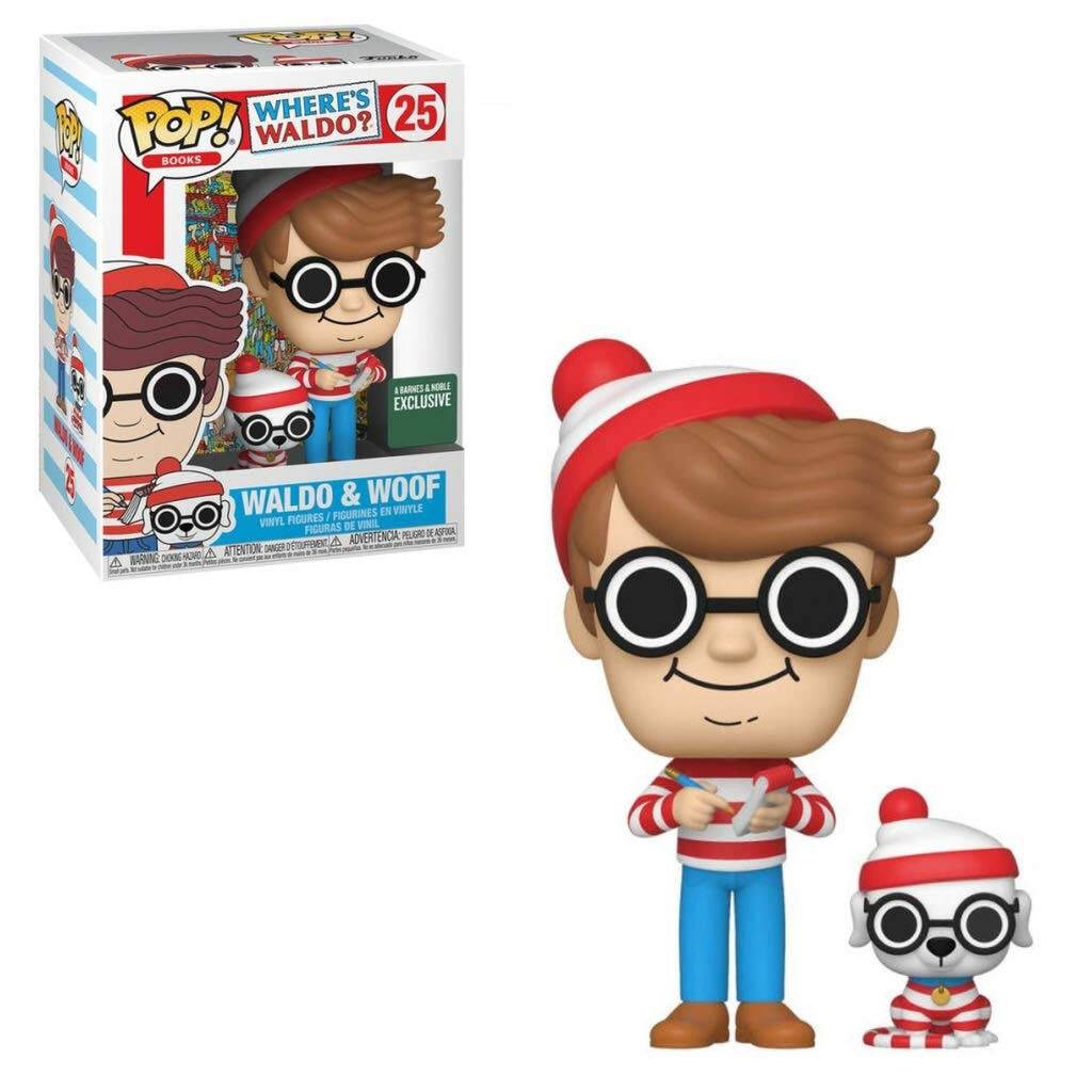 Funko POP! Where's Waldo - Waldo w/Dog Vinyl Figure 10 cm