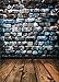 Qian Wooden Floor Photo Backdrop Brick Wall Studio Vinyl Photography Background Props 5x7ft qx032