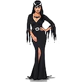 Leg Avenue Womens Immortal Mistress Costume with Dress, Belt, Necklace