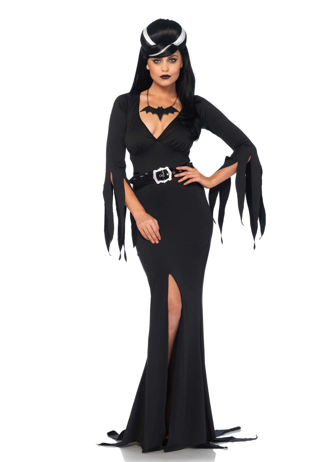 Leg Avenue 85571 Black Immortal Beauty Fancy Dress Costume Set (Small/Medium, 3-Piece) Tales from the Crypt, Size: S/M (UK 8-10)
