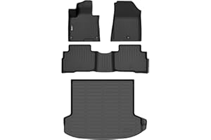 HAFIDI All Weather Floor Mats & Cargo Liner for 2026 Kia Sportage Hybrid (Not PHEV) Full Set Floor Liners Accessories, Black