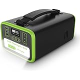 NECESPOW Portable Power Station,322Wh/100800mAh Lifepo4 Battery Backup Supply,Solar Generator,320W(Peak 600W)Pure Sine Wave,L