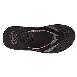 Reef Women's Sandals, Fanning, Black/Grey, 5