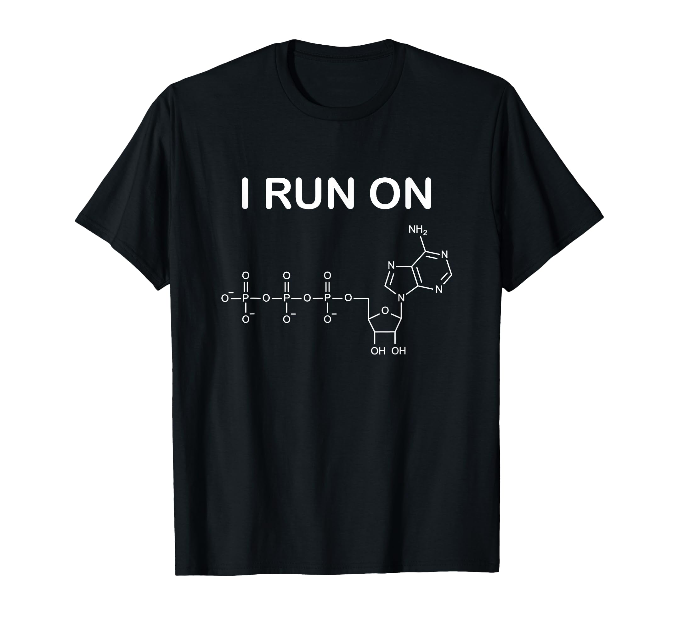 Photo 1 of **RED**I Run On ATP for Biology & Science Teacher T-Shirt