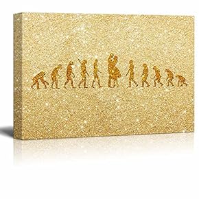 Romantic Human Evolution Canvas Wall Art - We
