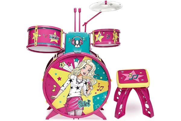Barbie - Bateria Infantil Fabulosa