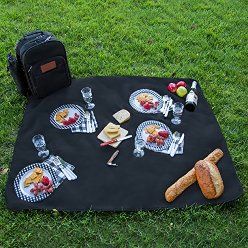 4 Plush+Picnic+Backpack+Compartment+Detachable