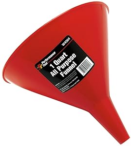 Performance Tool W4064 All Purpose Funnel, 1 Quart Capacity