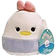 Squishmallows Official Kellytoy Disney Characters Squishy Soft Stuffed Plush Toy Animal 5” inch (Daisy Duck)