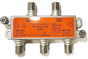 Bell - Dish Network Dish Pro Hybrid Duo Hub for Bell Satellite Single DP LNB Dual PVR Switch