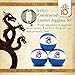 KickFire Hydras Juggling Balls 6 Panel Leather Juggling Equipment for Beginners & Professionals | Fits of Hands | Set of 3 Blue White