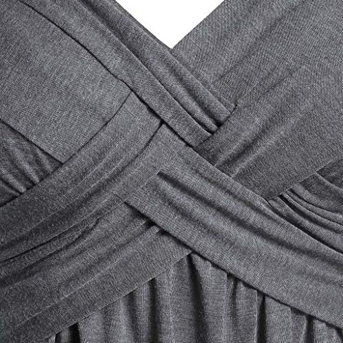 Womens Casual Long Sleeve Sweetheart Collar Space Tunic Flare T-Shirt Tops Pullover Shirts Blouses (S-5XL)