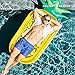 AMGlobal Pineapple Float, Pool Floats, Inflatable Pineapple Pool Float Raft, Summer Outdoor Pool Floats, Giant Floatie Lounge Toy for Adults, Kids for Fun