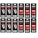 zippo Lighter 6 Flints/Wicks, Pack of 12