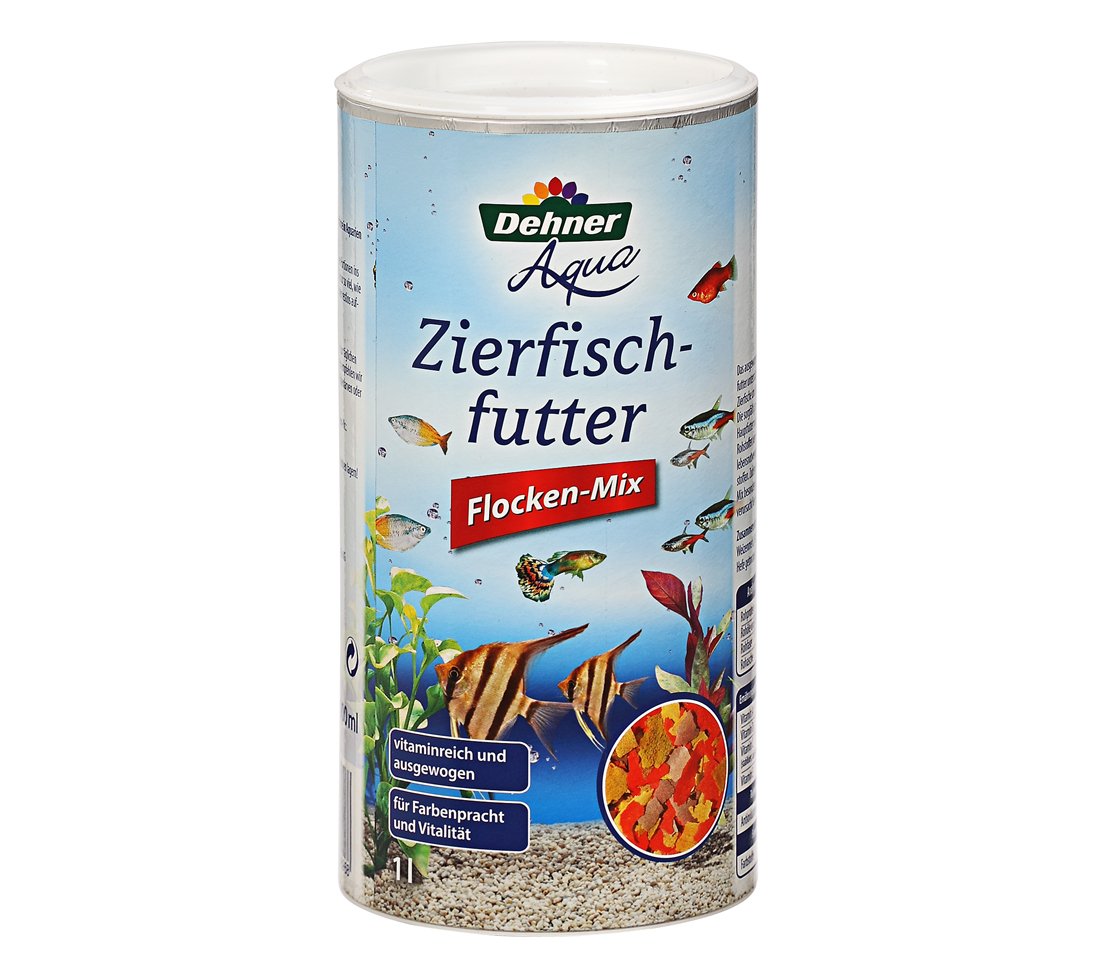 Dehner Aqua Fish Food Flakes Mix 1 Litre