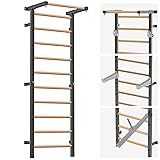 Lifeswell Wood Stall Bar, 2"x2" Swedish Ladder with