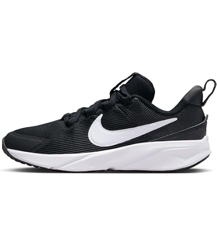 Amazon.com | Nike Star Runner 4 Boys DX7615-001 (Black/White