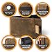 Men Wallet - RFID Minimalist Slim Front Pocket Card Travel Holder Clip A9