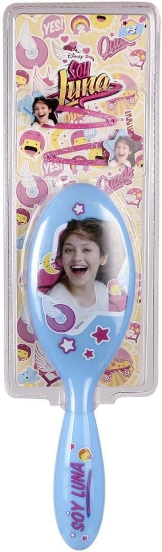 SOY LUNA PINK BRUSH AND NECKLACE