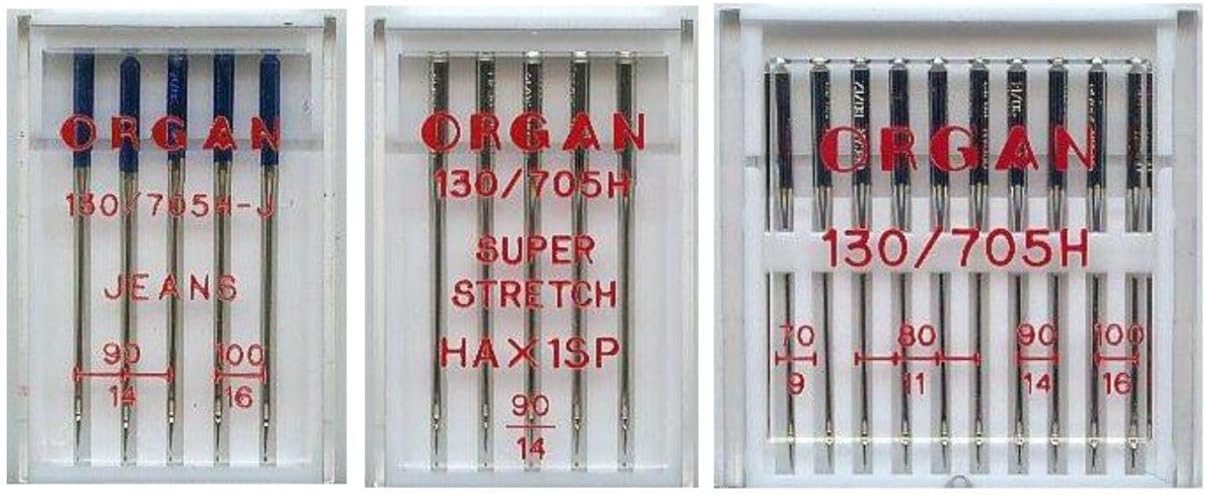 Organ Nähmaschinen-Nadel-Set für W6 Wertarbeit Nähmaschinen