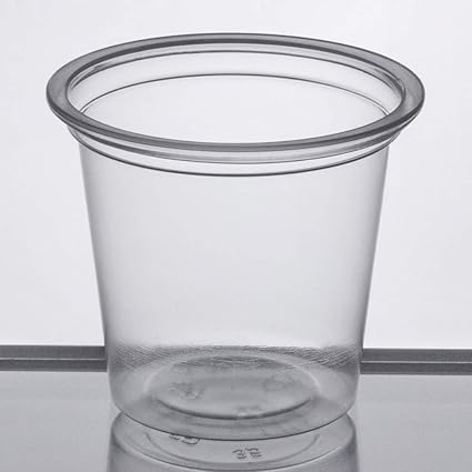 Amazon Co Jp Tabletop King 1 25オンス 透明プラスチックスフレカップ ポーションカップ 2500個 ケース ホーム キッチン