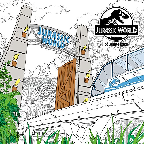 Jurassic World Adult Coloring Book by NBC Universal