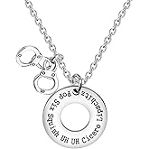 MAOFAED Musical Inspired Gift Musical Lover Gift Theatre Nerd Gifts, Theatre Necklace for Women (pop six necklace)