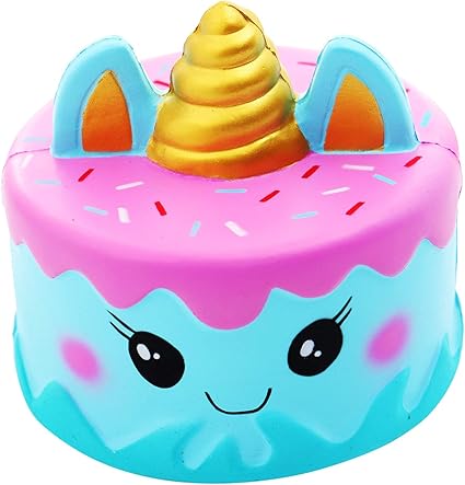 unicorn cake squishy amazon