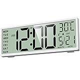 XREXS 14.5" Digital Wall Clock Battery Operated