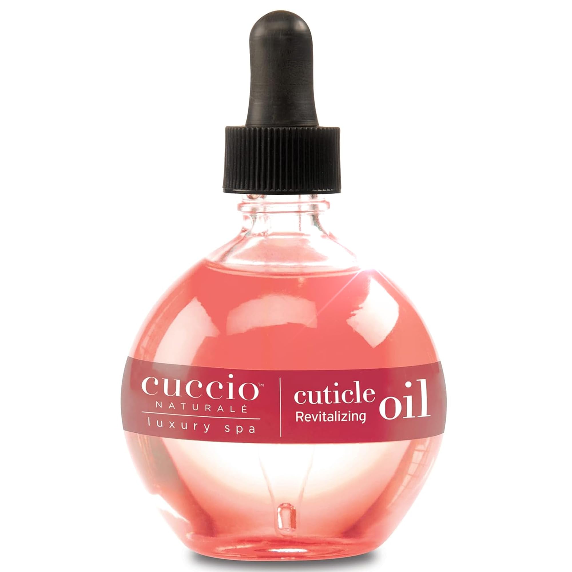 Cuccio Pomegranate & Fig Cuticle Oil, 68ml, Repairing Nail & Cuticle Oil for Damaged, Dry Cuticles with Almond, Jojoba & Vitamin E
