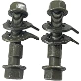 2pcs 16mm Adjustable Camber Correction Alignment Kit Fit Front Wheels Cam Bolts Compatible with Acadia Civic CR-V Element HR-V Odyssey Pilot