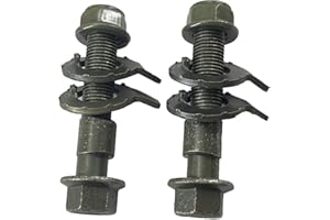 FAINWAN 2pcs 16mm Adjustable Camber Correction Alignment Kit Fit Front Wheels Cam Bolts Compatible with Acadia Civic CR-V Element HR-V Odyssey Pilot