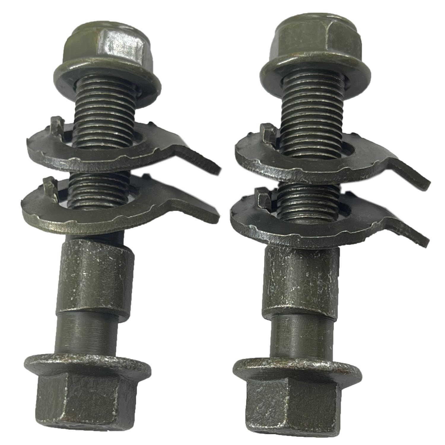 Photo 1 of 2pcs 16mm Adjustable Camber Correction Alignment Kit Fit Front Wheels Cam Bolts Compatible with Acadia Civic CR-V Element HR-V Odyssey Pilot