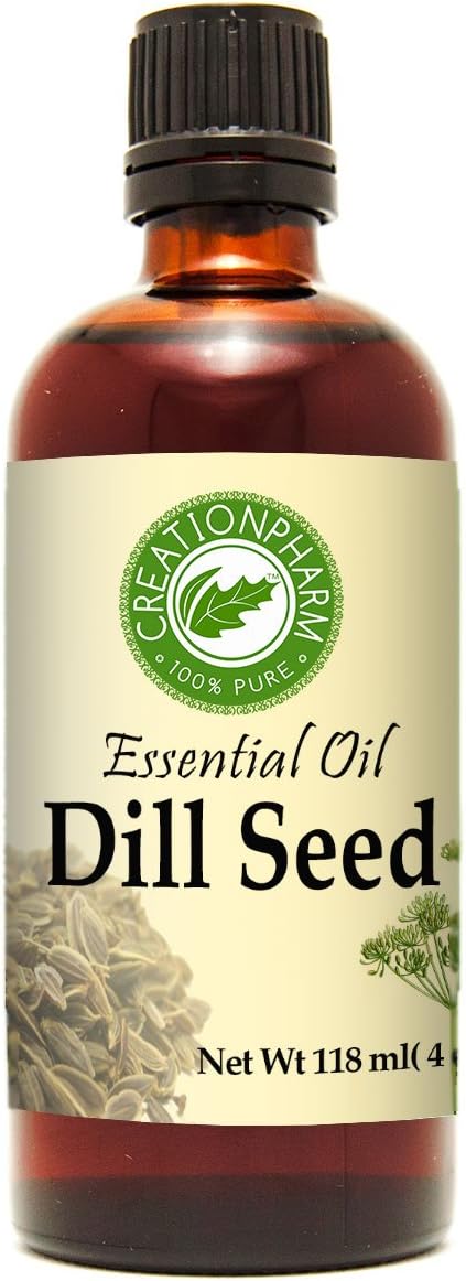 Dill Oil 120ml (4 oz) - Dill Essential Oil 100% Pure from Creation Pharm