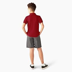 Dickies Boys Short Sleeve Pique Polo, English