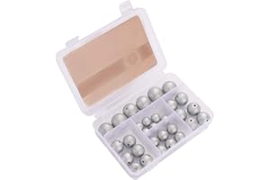 ECOFT Lead Free Fishing Weights Sinkers 10g-200g Coated Egg Sinkers Weights Oval Shape Assorted Sizes Bag and Fishing Weights Assortment Box Non-Lead Fishing Weights Saltwater Freshwater