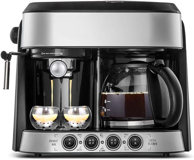 Bean to cup coffee machine 12 cup coffee maker, stainless steel