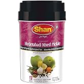Shan Hyderabadi Mixed Pickle 35.27 oz (1000g) - Hot and Spicy Mixed Vegetables Pickled in Oil - Perfect Accompaniment to Everyday Meals - Suitable for Vegetarians - Airtight Pet Jar