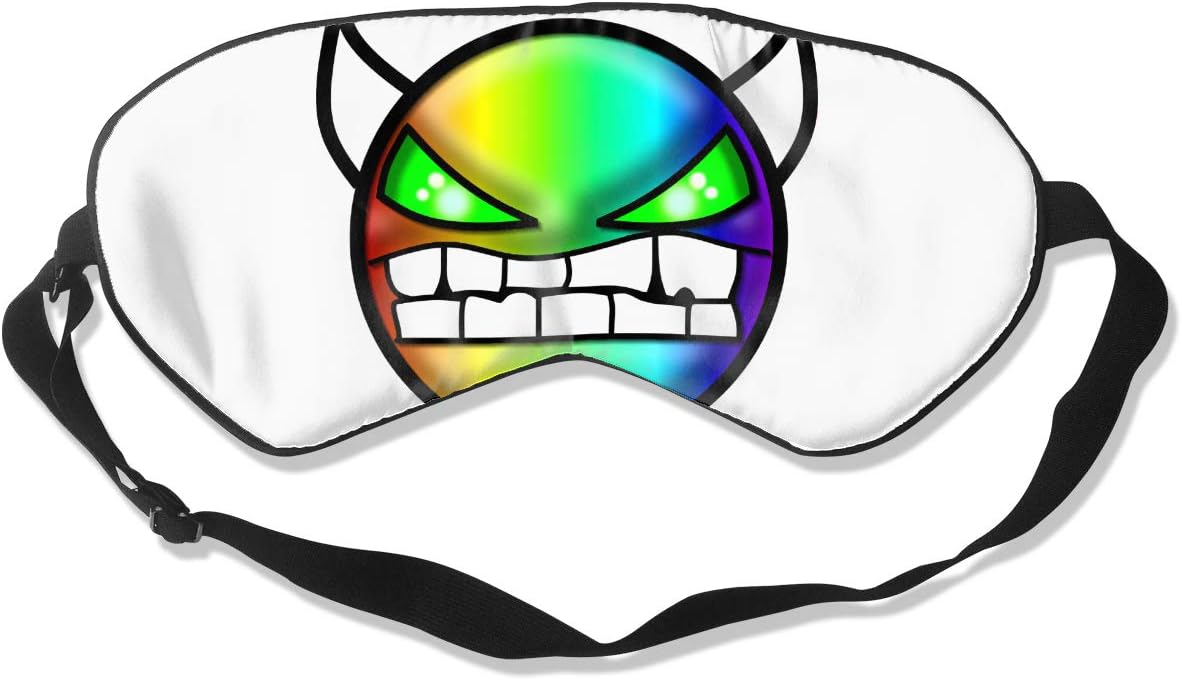 NOT Geometry Dash Comfortable Sleep Mask/Eye Mask&iuml;&frac14;&OElig; Eye Blinder Blindfold