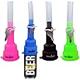 Sneaky Booze Chug Missile Beer Bong Can Chugger Snorkel Funnel Portable Shotgunning Tool. Drinking Games Shooter for Pregame Tailgating College Party Festivals Weddings Bachelorette Bachelor (Green)