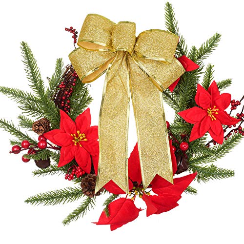 5 Lvydec+Pack+Glitter+Christmas+Decoration