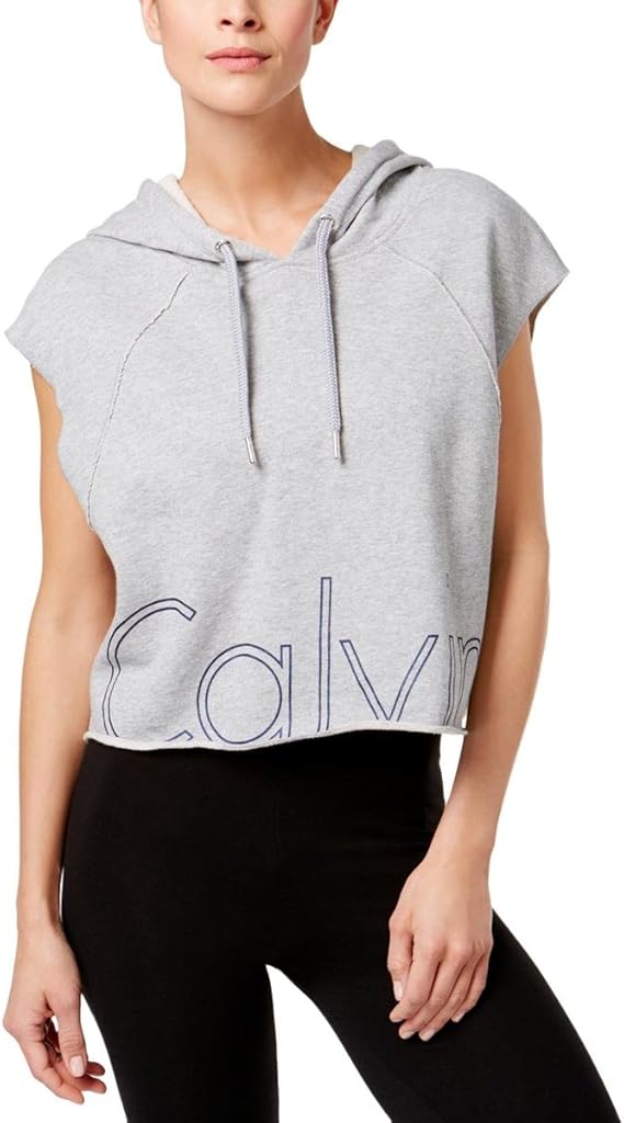 cut off crop hoodie