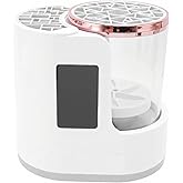 Electric Makeup Brush Cleaner Machine, 850 RPM Automatic Make Up Brushes Dryer and Storage, for All Size Beauty Makeup Brush Set,Contour, Eyeshadow