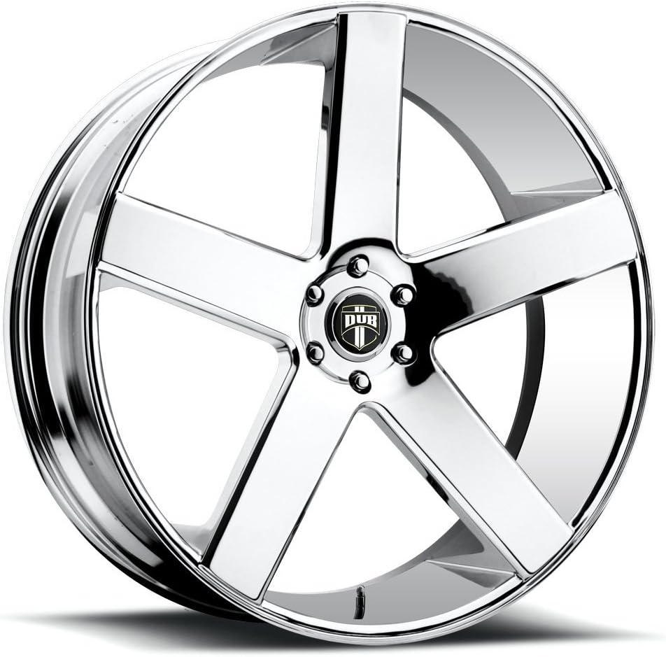 DUB Baller (S115) Rim 26X10 5x139.7 Offset 25 Chrome (Quantity of 1)